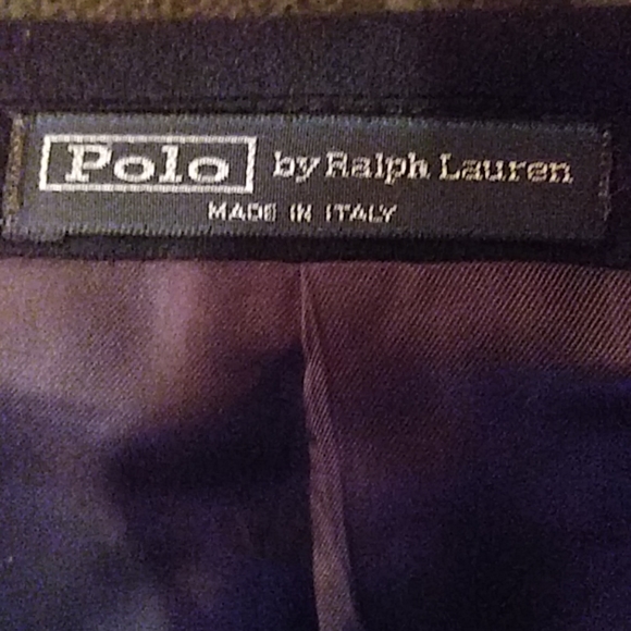 Italian made Polo by Ralph Lauren suit jacket